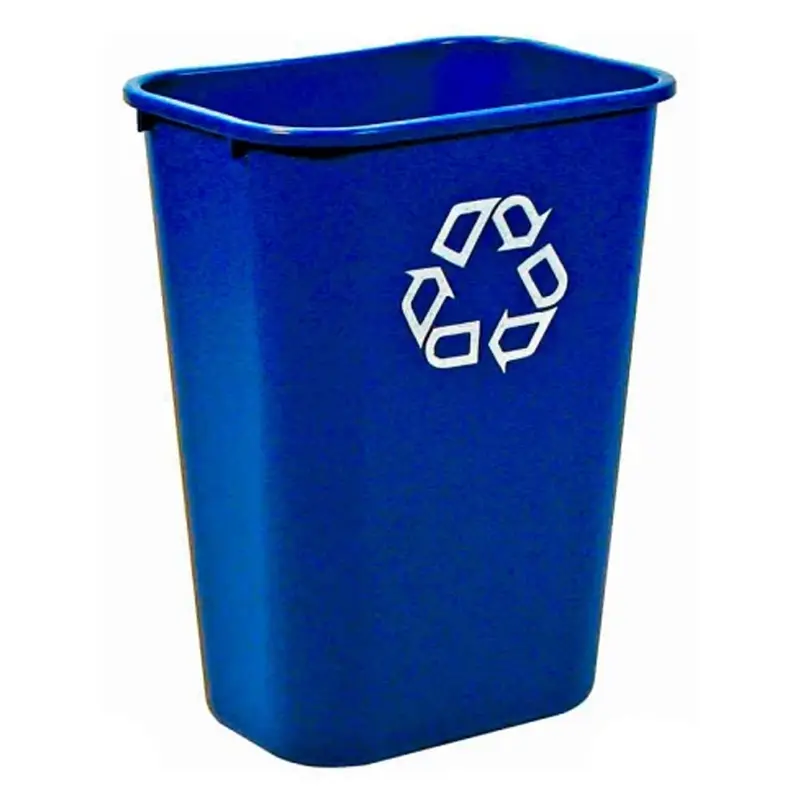 Rectangular waste bin Rubbermaid 39 l blue