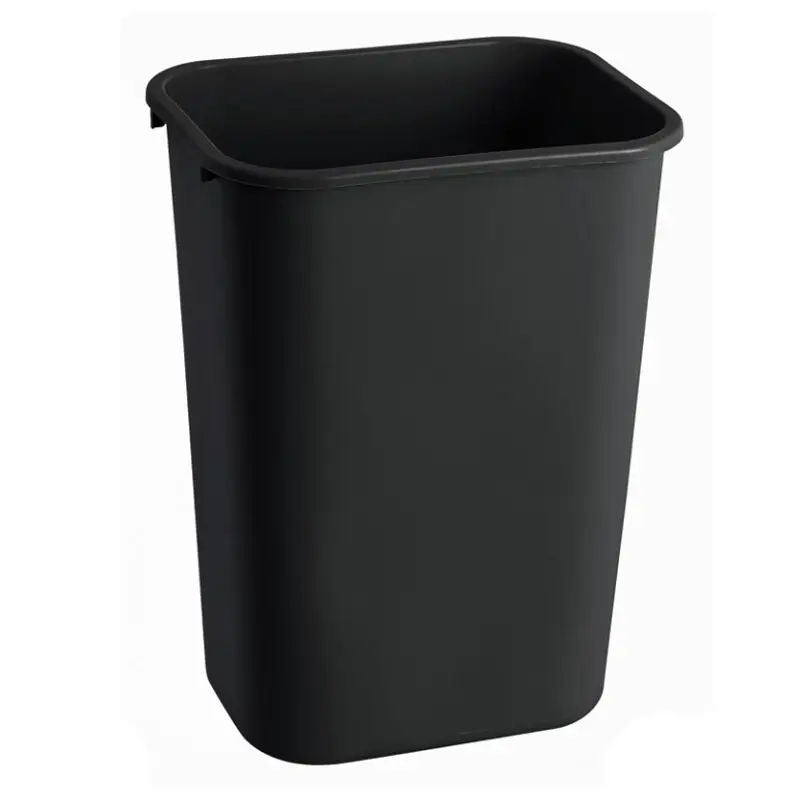 Poubelle rectangulaire Rubbermaid 39 l noire