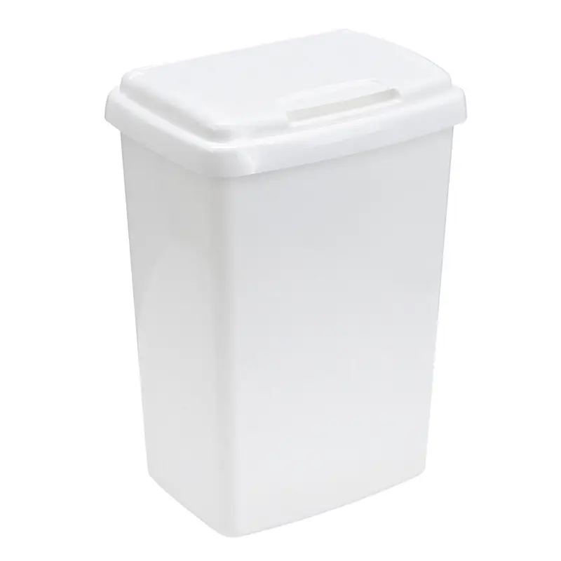 Afvalbak Top-Fix 305x395x560 mm 50 liter wit