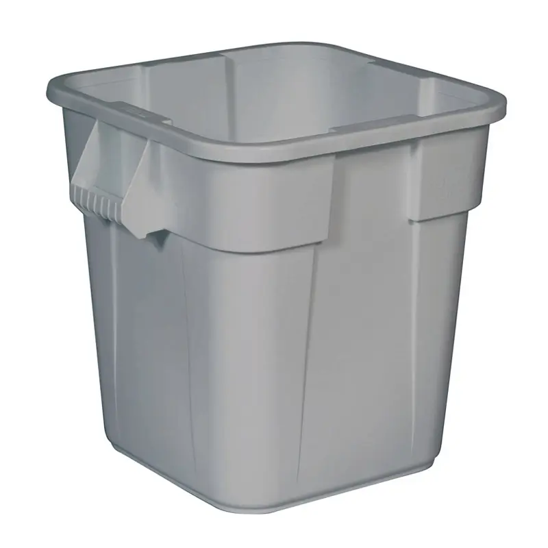 Rubbermaid Brute container vierkant PE 546x546x572 mm 106 liter grijs
