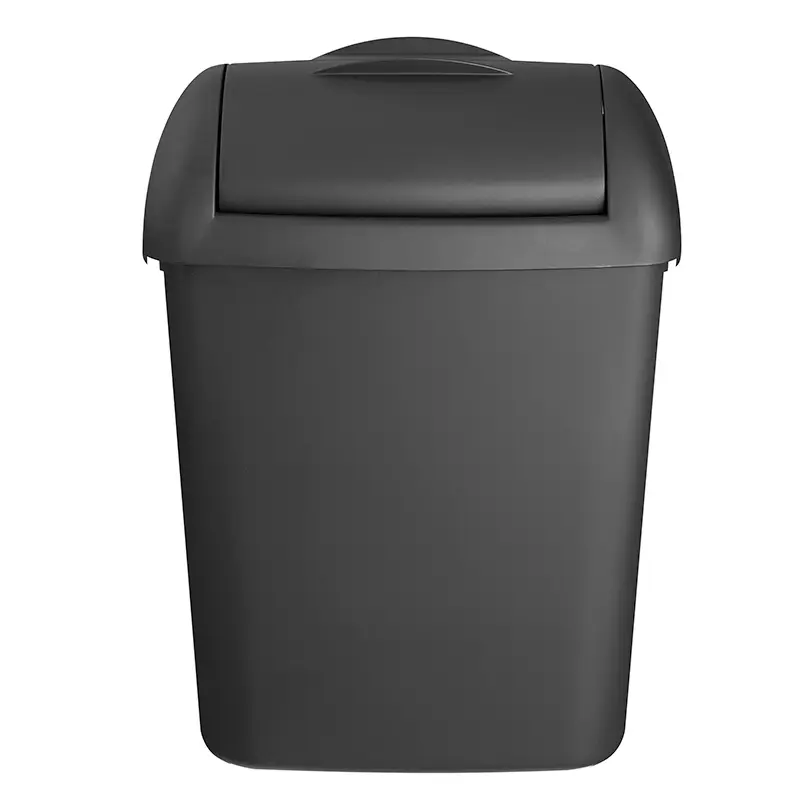 Euro Products Black Quartz Line hygiene bin plastic matte 8 liters