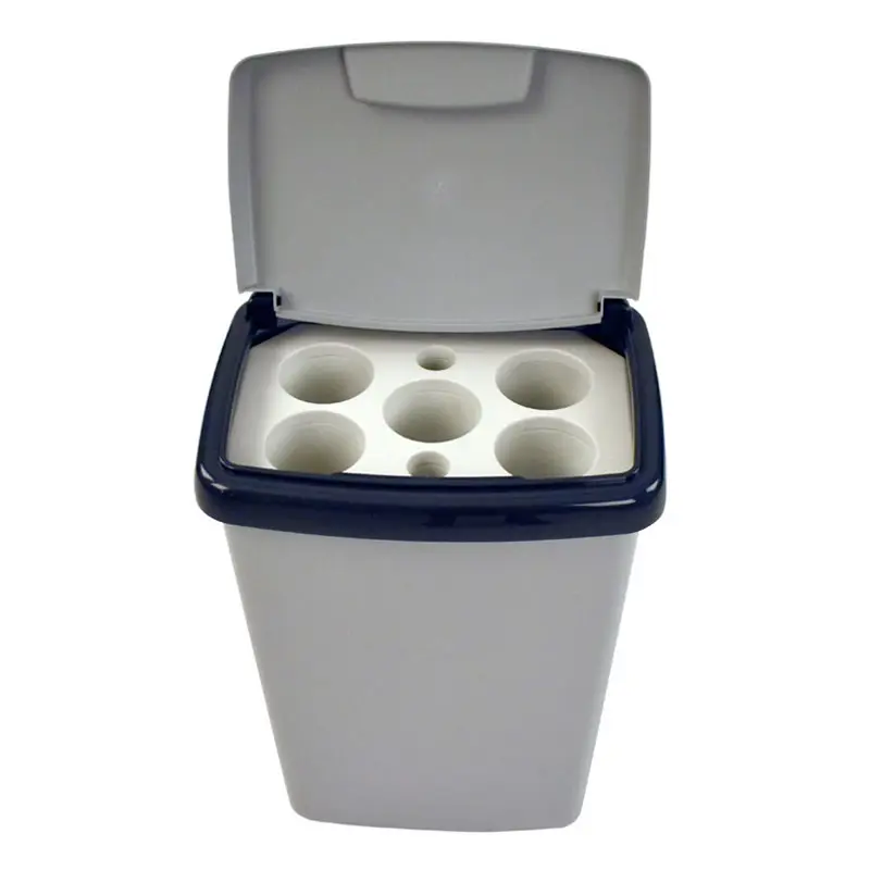 Cup holder 5-hole 50 liters ABS plastic cup insert grey