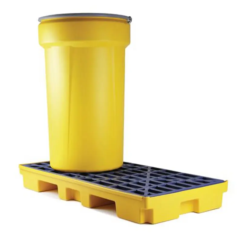 Opvangbak vloerelement SC-SD2 132x66x15 cm 80 l geel/blauw