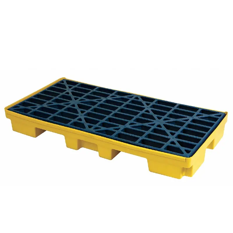 Opvangbak vloerelement SC-SD2 132x66x15 cm 80 l geel/blauw