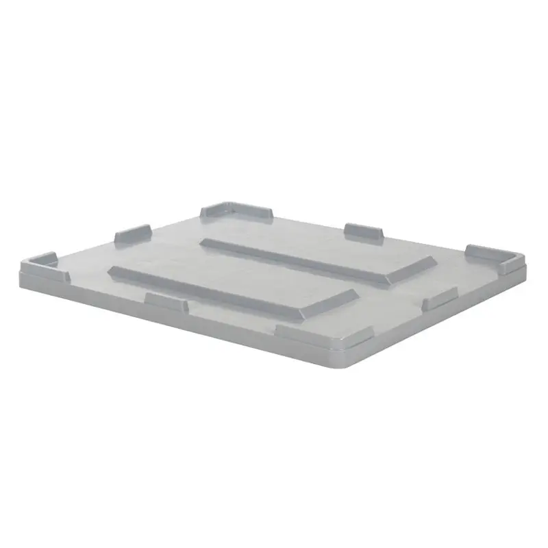 Couvercle de caisse-palette 1200 x 1000 mm gris