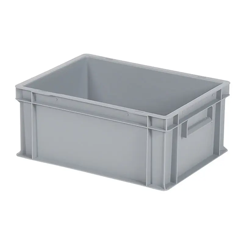 Stacking container Euronorm 400x300x175 mm 16 l grey