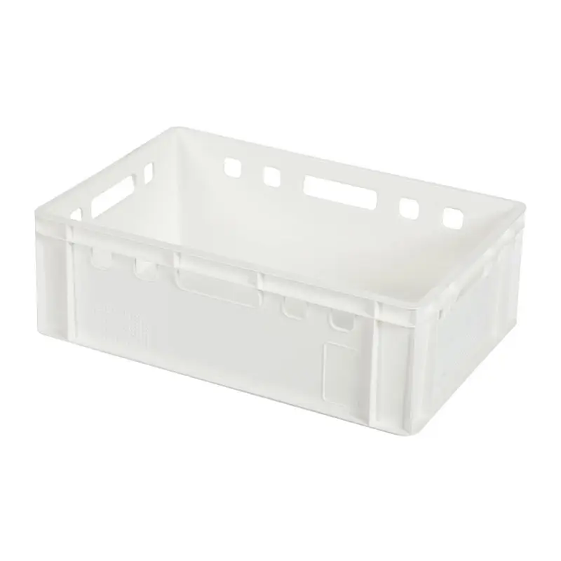 Boîte empilable E2 Euronorm 600x400x200 mm 35 l blanche