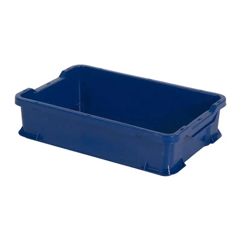 Stacking container Unibox 600x400x145 mm 24 l blue