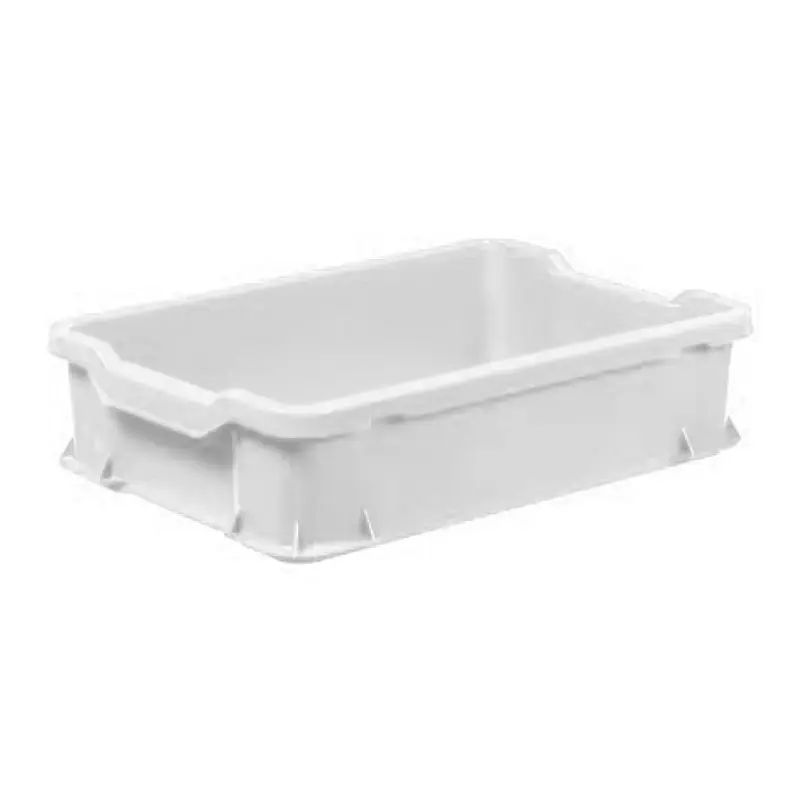 Stacking box Unibox 600x400x145 mm 24 l white
