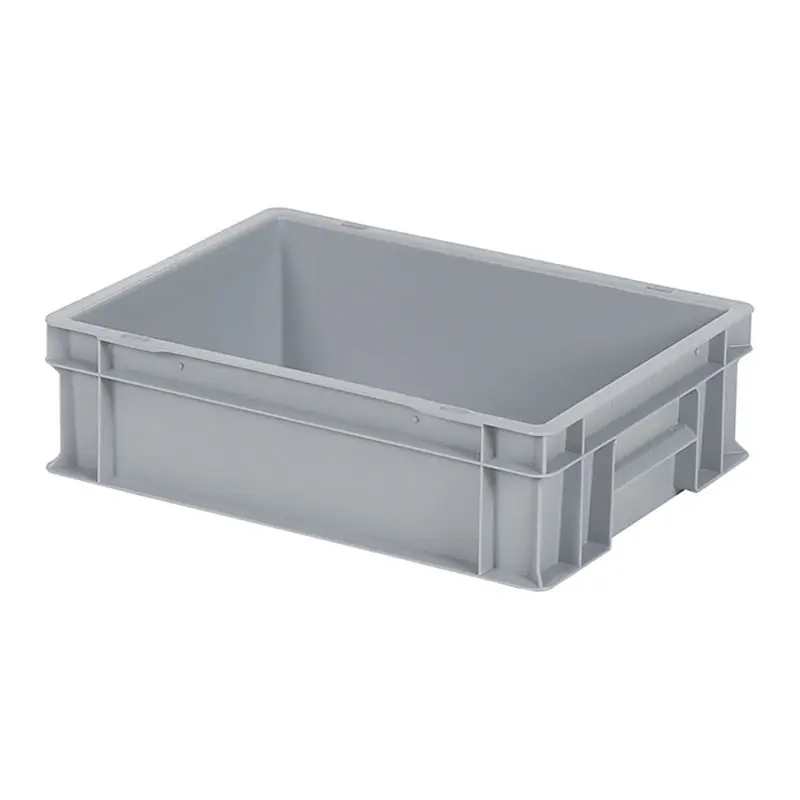 Stacking container Euronorm 400x300x120 mm 11 l grey
