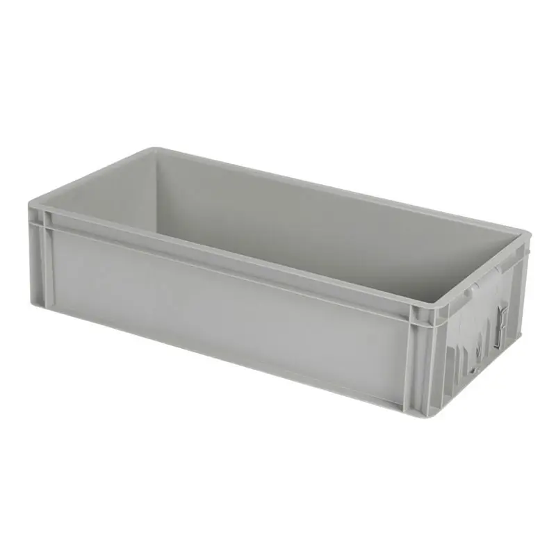 Closed stacking container 800x400x200 mm 54 l grey