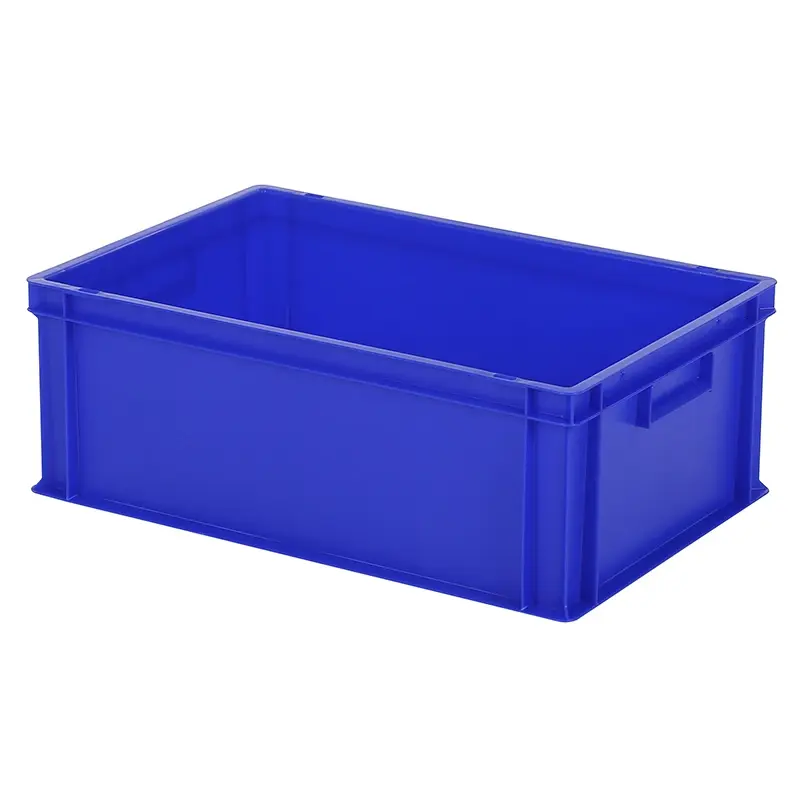 Stacking container Euronorm 600x400x220 mm 43.3 l blue