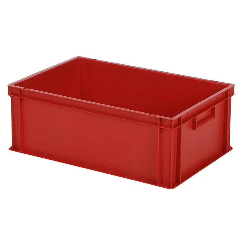 Conteneur empilable Euronorm 600 x 400 x 220 mm 43,3 l rouge