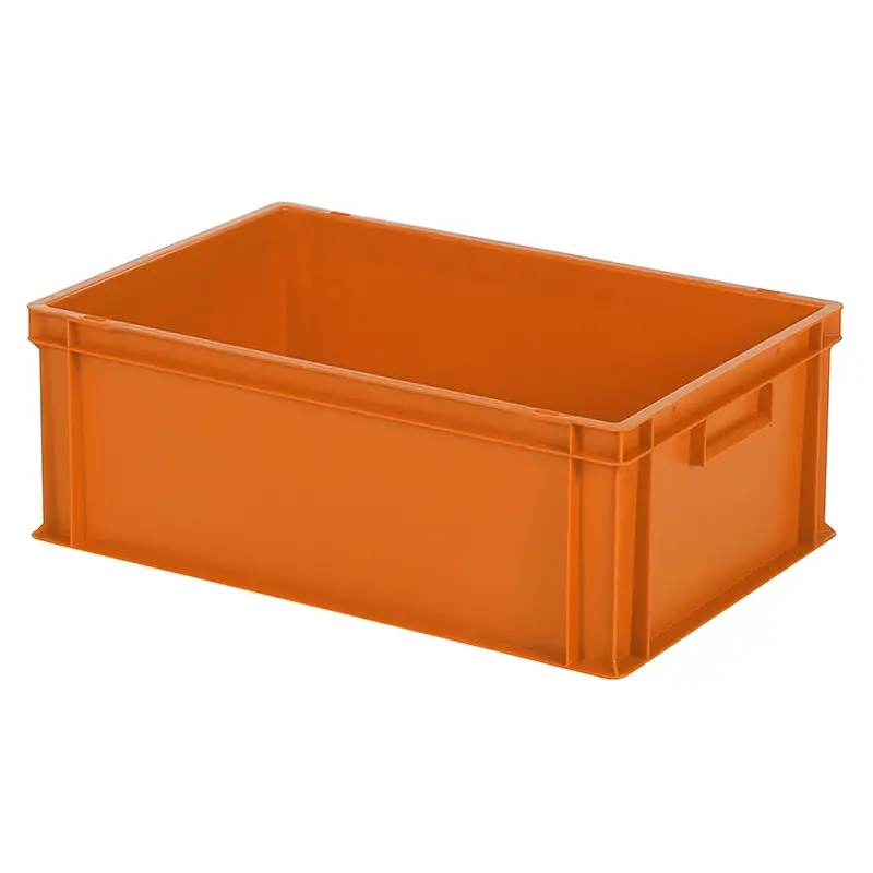Stapelbak Euronorm 600x400x220 mm 43 liter oranje