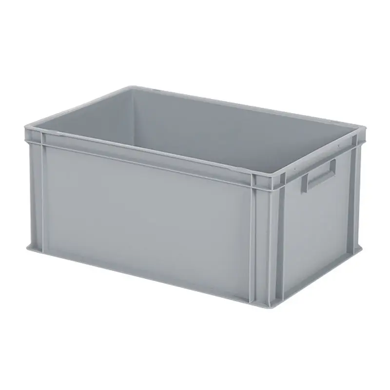 Stacking container Euronorm 600x400x280 mm 55 l grey