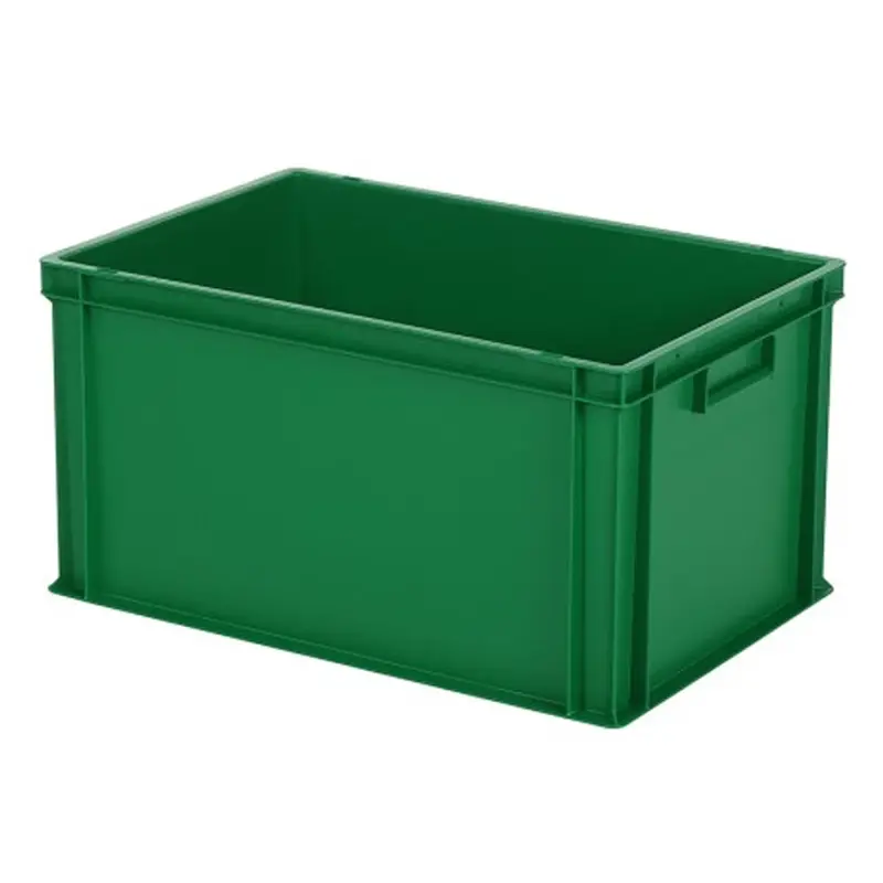 Stacking box Euronorm 600x400x320 mm 64 liters green