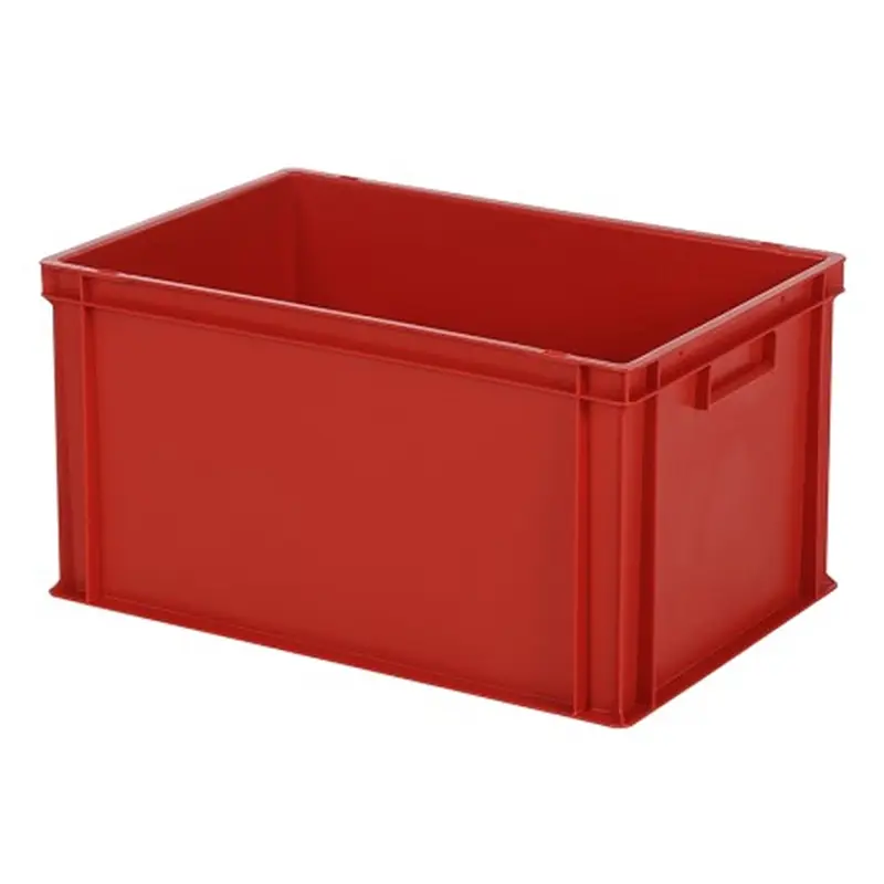 Stacking container Euronorm 600x400x320 mm 64 liters red