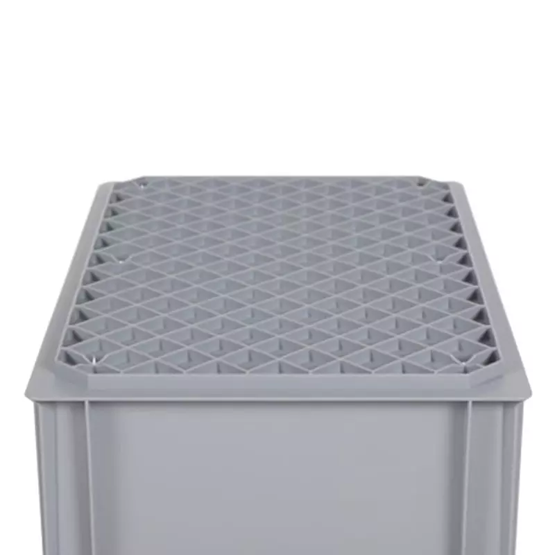 Stacking container Euronorm 600x400x320 mm 64 liters red