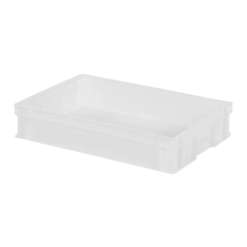 Boîte empilable Euronorm 600 x 400 x 120 mm 23,2 l blanche