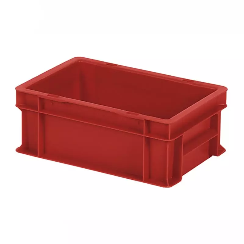 Stapelbak Euronorm 300x200x118 mm 5 l rood