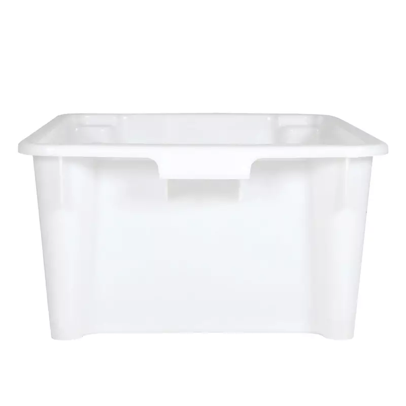 Stackable nesting box Euronorm 600x400x325 mm 50 l white
