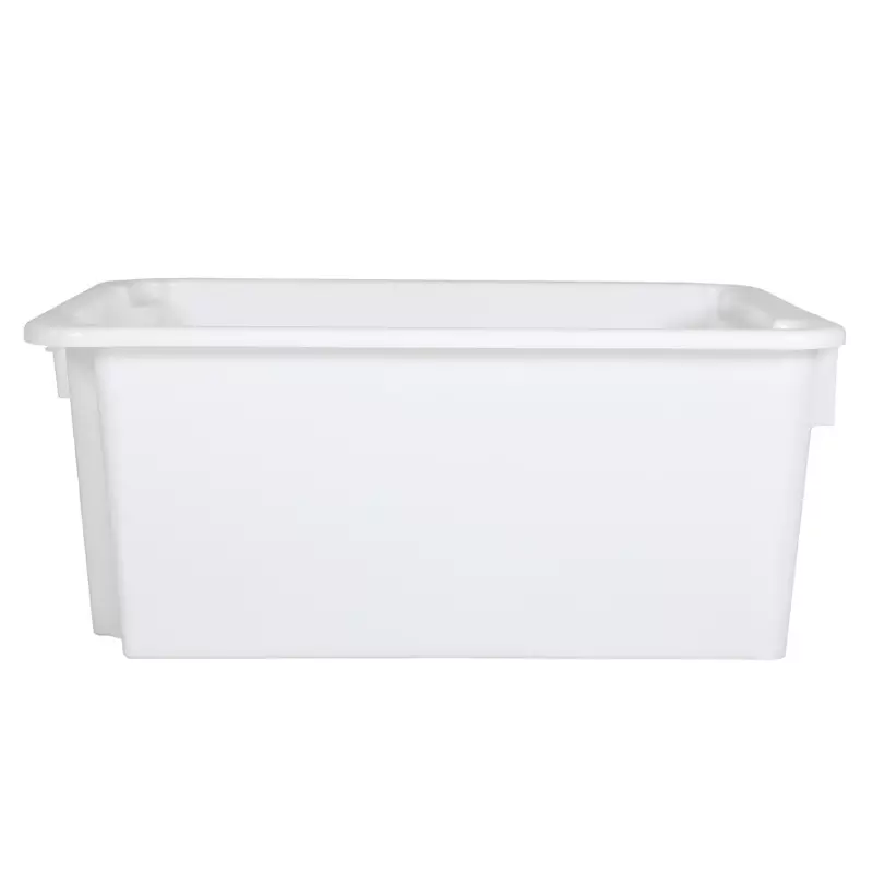 Stackable nesting box Euronorm 600x400x325 mm 50 l white
