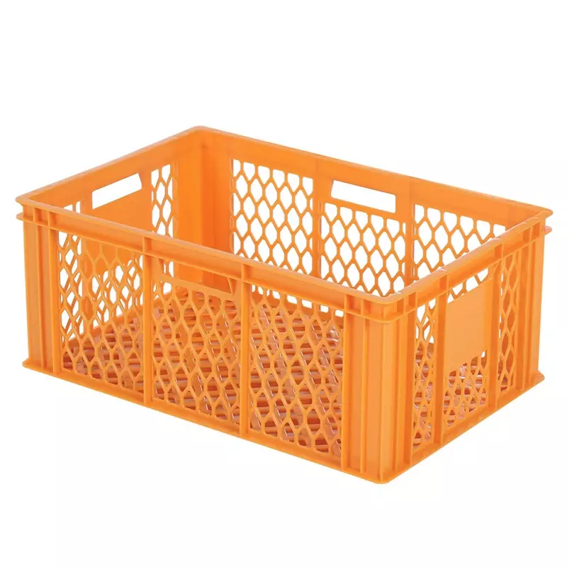 Stacking crate Euronorm R125 600x400x250 mm 48.9 l orange