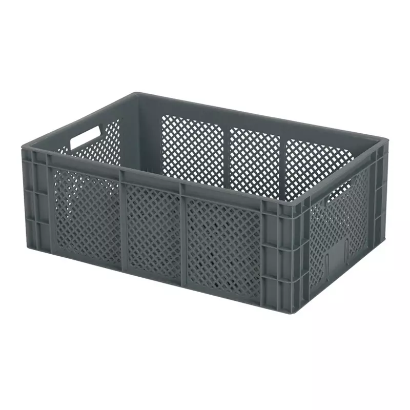 Caisse empilable Euronorm RX 600 x 400 x 223 mm 43,5 litres grise