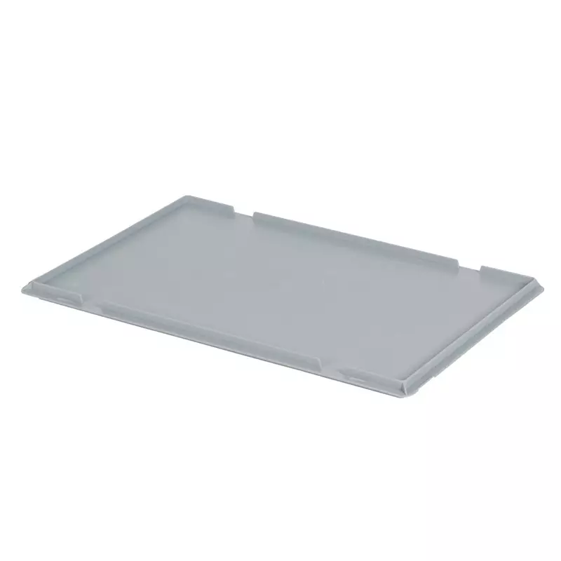 Couvercle de protection pour conteneur empilable 600 x 400 mm gris