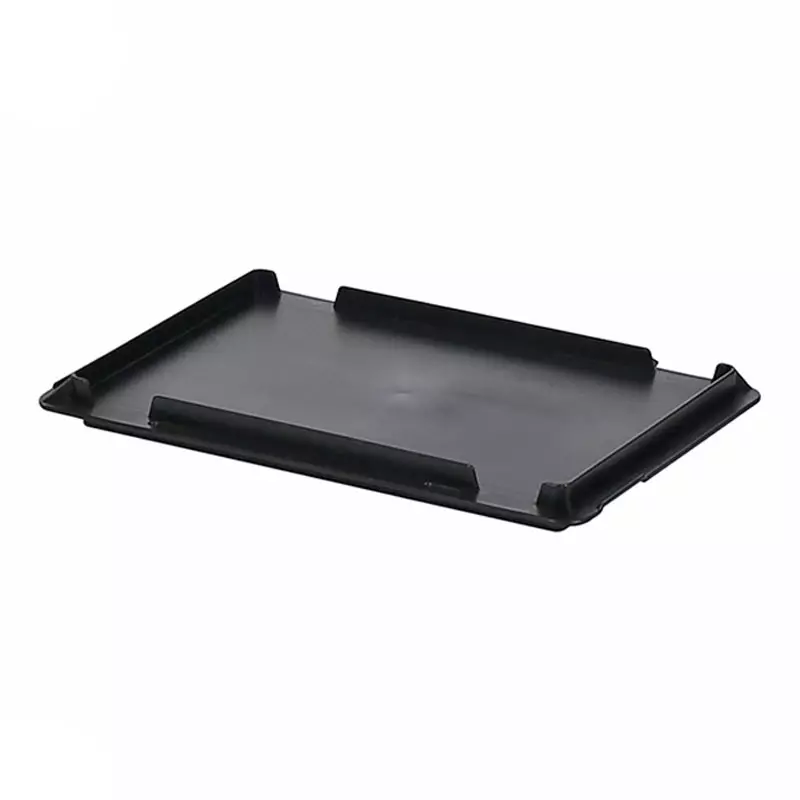 Hinged lid for stacking container Eurnorm 300x200 mm black
