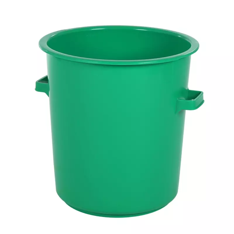 tonne de PEHD de qualité alimentaire robuste 75 litres vert