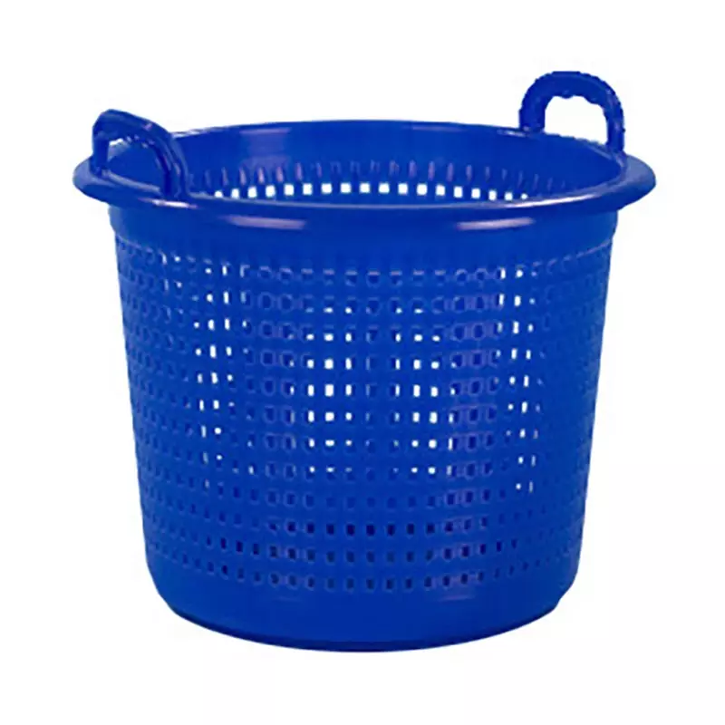 Industriemand geperforeerd HDPE ø480x360 mm 45 l blauw