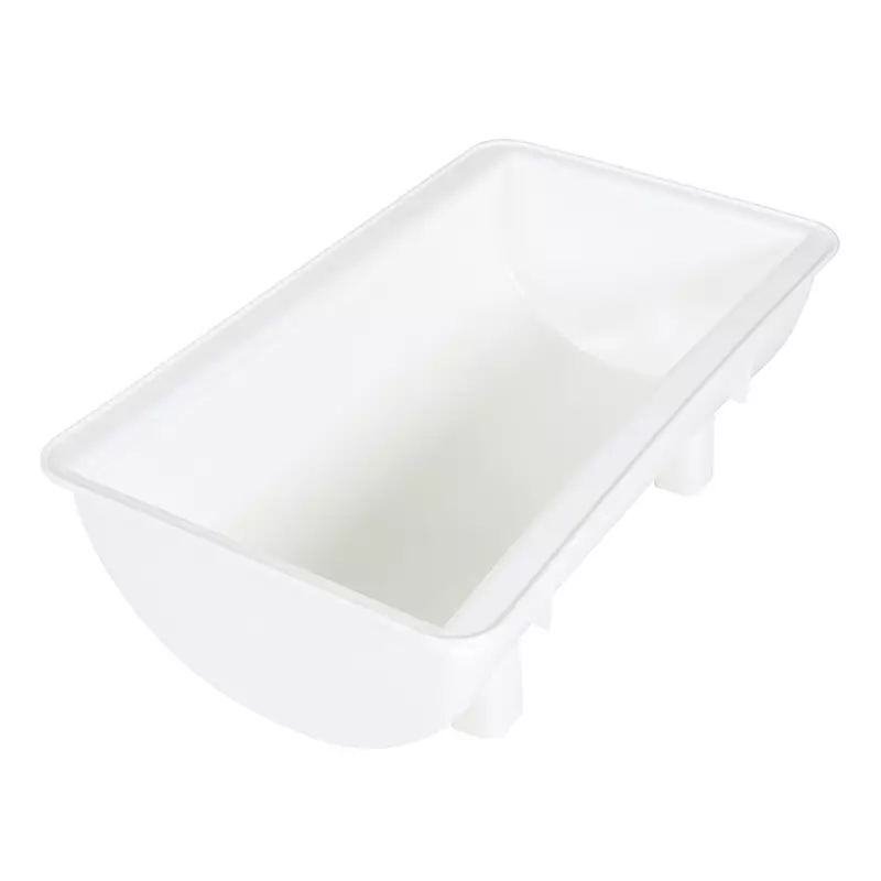 Mengbak HDPE zonder uitloop 980x550x310 mm 100 liter wit