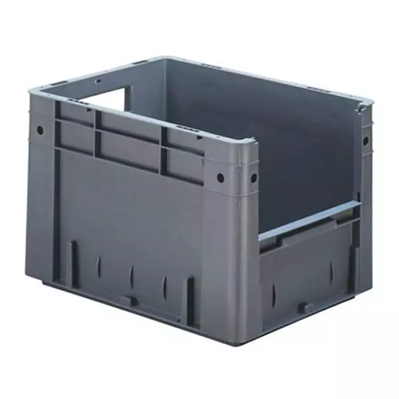 Bac de rangement Euronorm 400 x 300 x 270 mm, 24 litres, gris