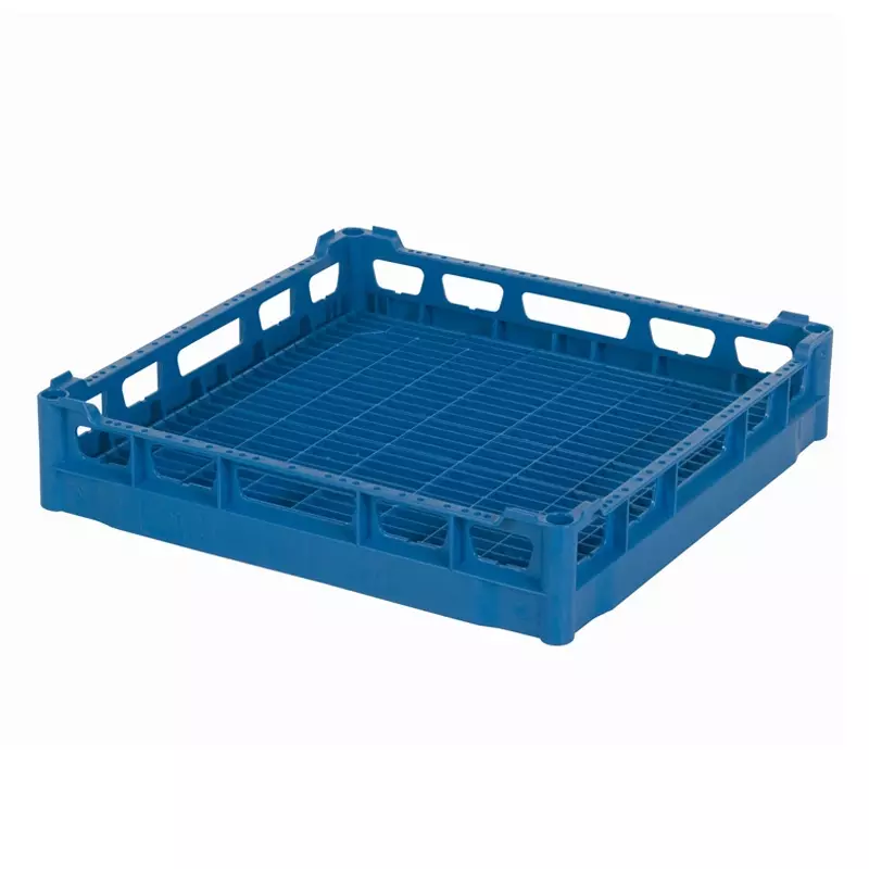 Universal dishwasher basket 500x500x100 mm blue