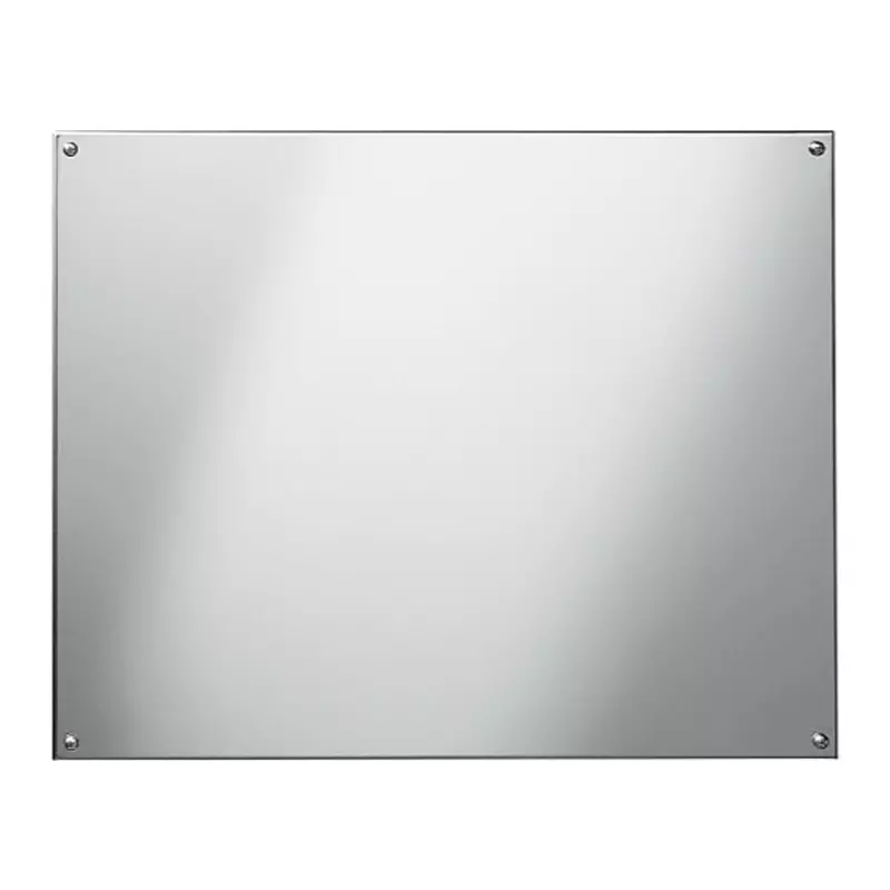 Vandaalbestendige spiegel RVS 400x300x1,5 mm