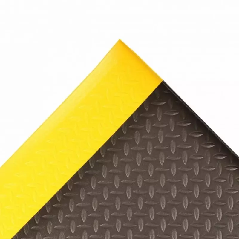 Tapis anti-fatigue Notrax 419 60x91 cm noir/jaune