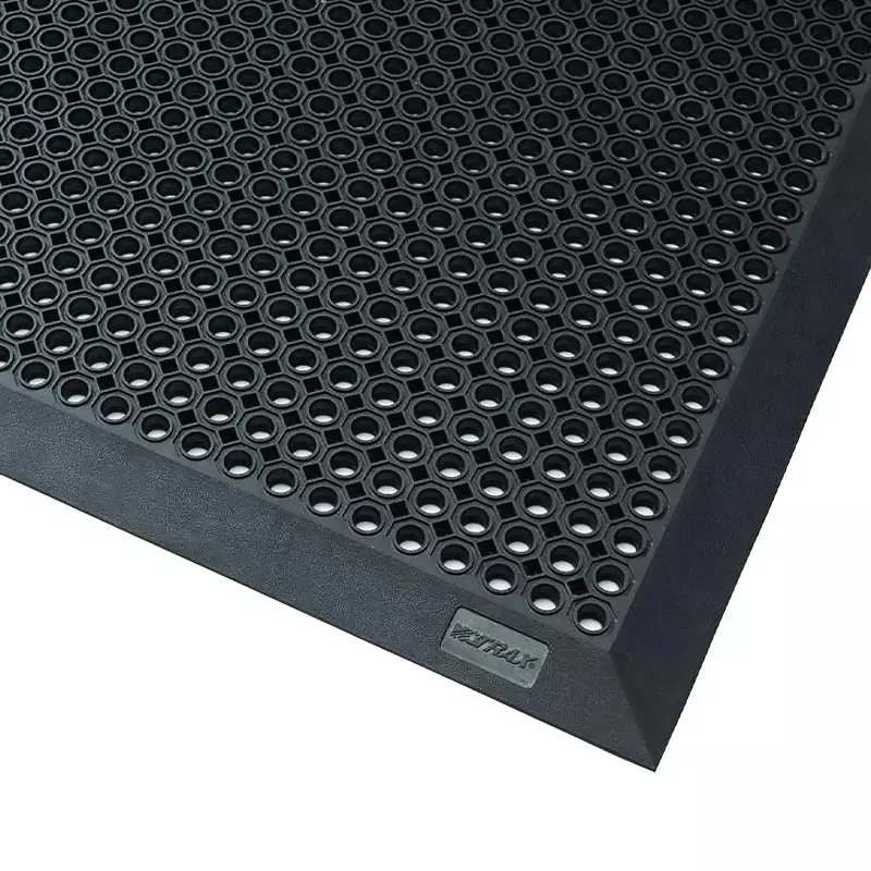 Notrax Oct-O-Flex Bevelled 599B ring mat 120x180 cm black