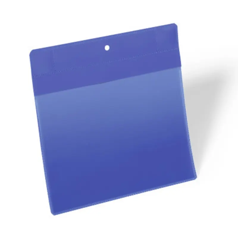 Porte-documents A5 paysage magnétique bleu