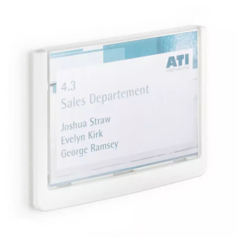 Durable deurbord Click Sign 149 x 105,5 mm wit