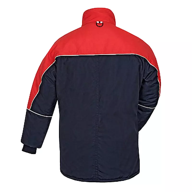 Diepvriesjas man Tempex Comfort marineblauw/rood maat 62/64