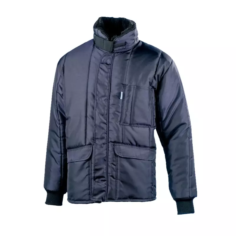 Short blue freezer jacket size XL