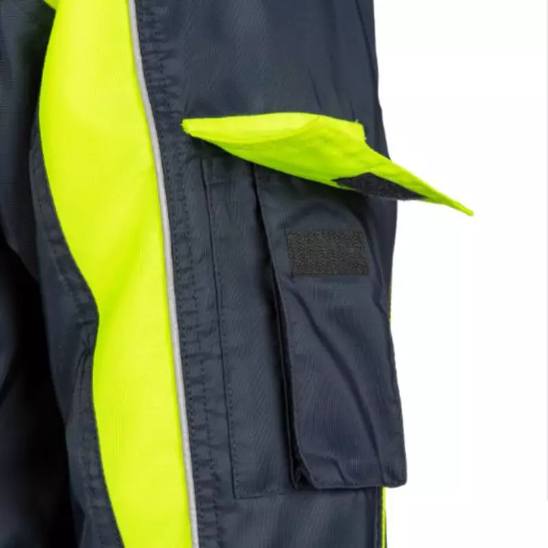 Sioen Nibas 3338A2PM1 freezer jacket fluorescent yellow/navy blue size XL