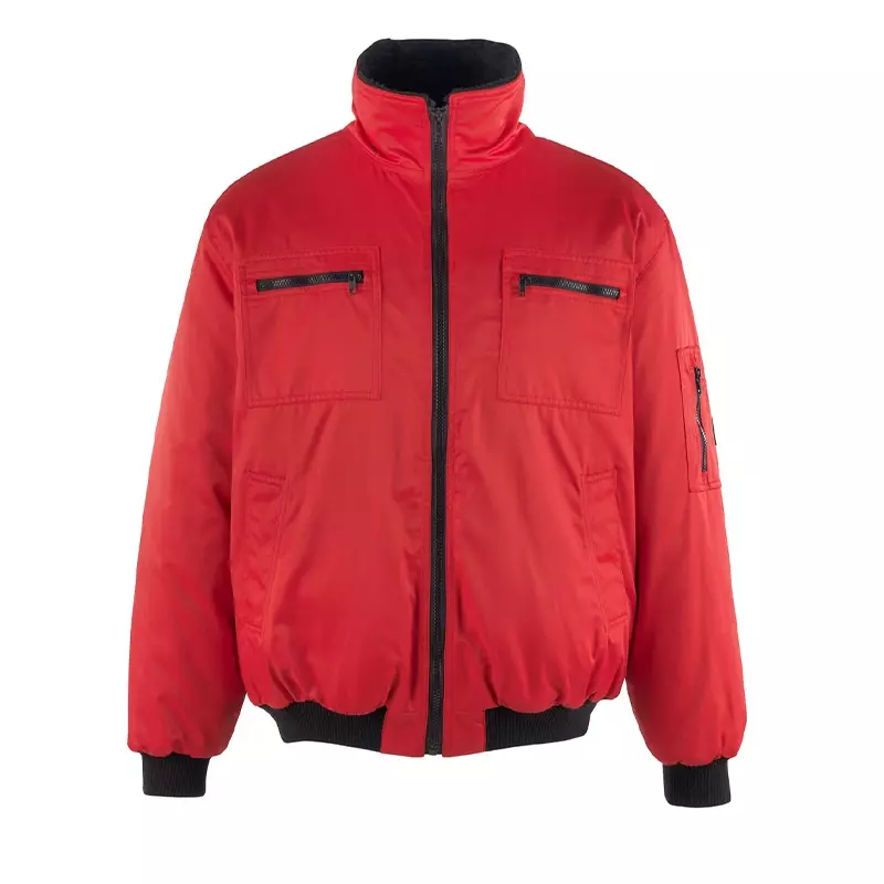Mascotte Jack Pilot Alaska rouge taille 5XL