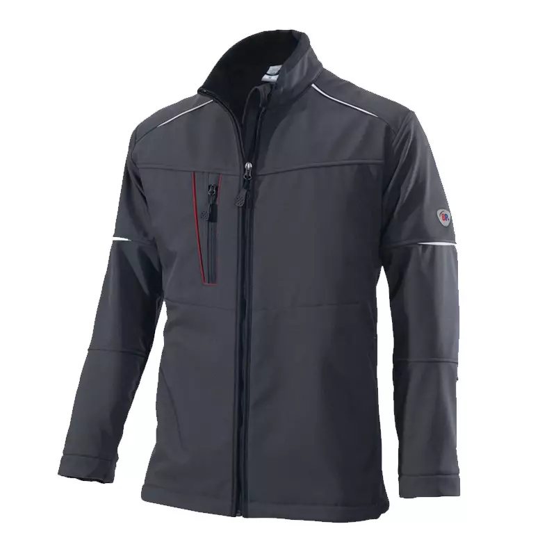 Jack softshell BP 1868 572 56 antraciet maat 4XL