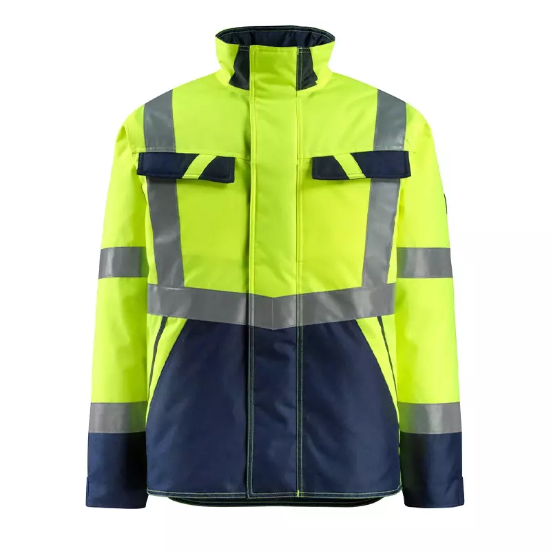 Gilet de sécurité Jack Hi-Vis Mascot Penrith bleu marine/jaune fluo taille M