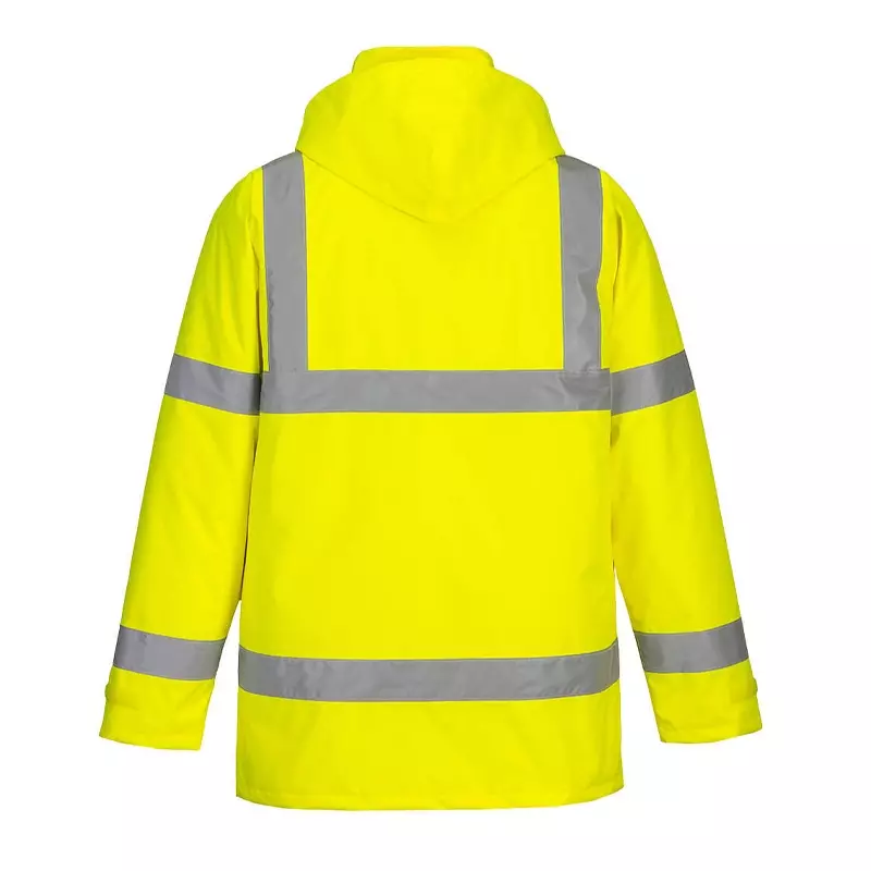 Veste de signalisation haute visibilité Portwest S460 avec capuche, jaune fluo, taille 5XL