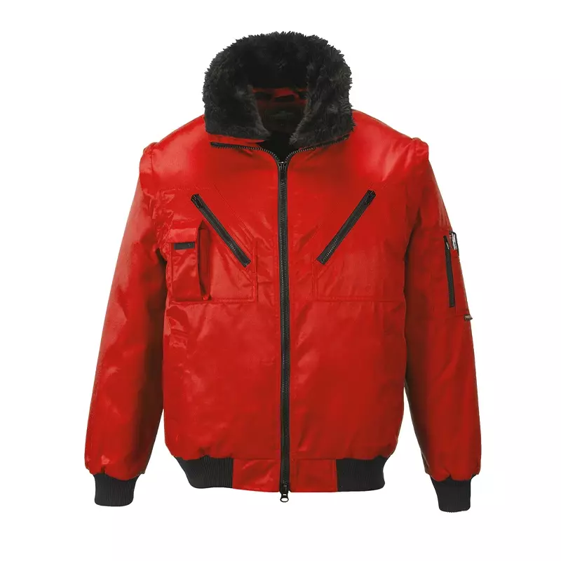 Portwest PJ10 pilot jack rood maat 4XL