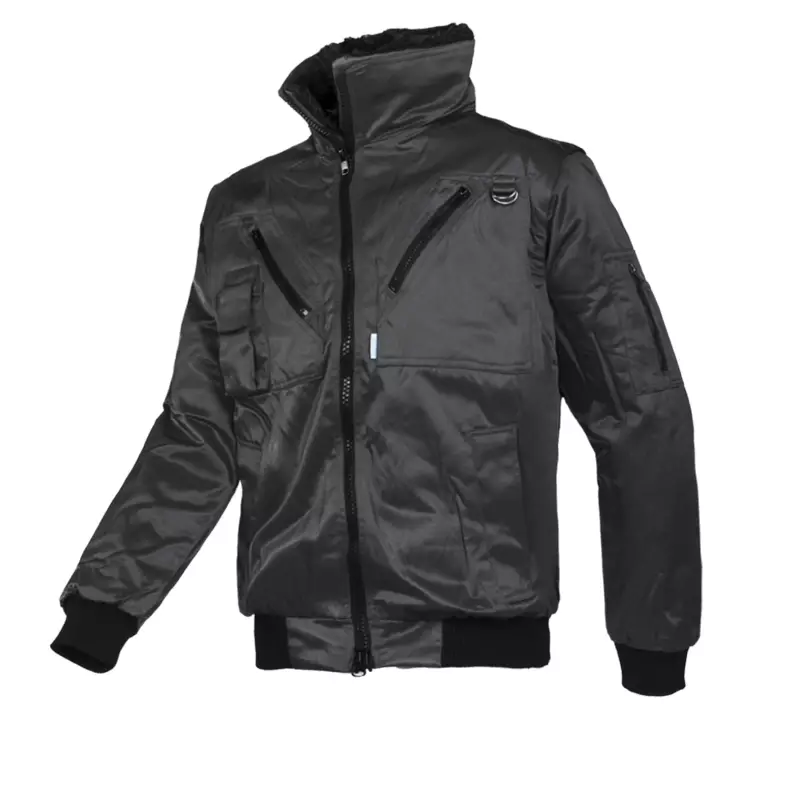 Veste de pilote Sioen 027AA2PBD Hawk noire, taille M