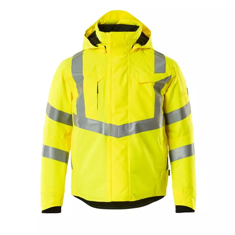 Veste d'hiver jaune fluo Mascot Hastings, taille M